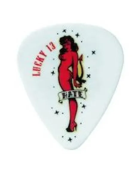 Bolsa 36 Púas Dunlop L-08 Lucky-13 Hate Girl