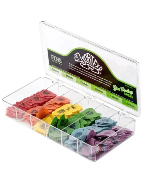 Caja 216 Púas Dunlop 4141 Tortex Fins