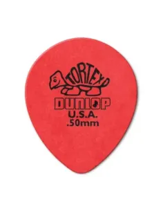 Bolsa 72 Púas Dunlop 413R-050 Tortex Teardrop 0.50mm
