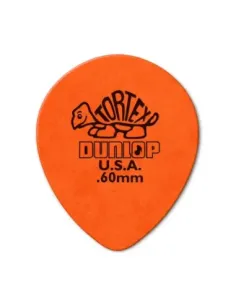 Bolsa 72 Púas Dunlop 413R-060 Tortex Teardrop 0.60mm