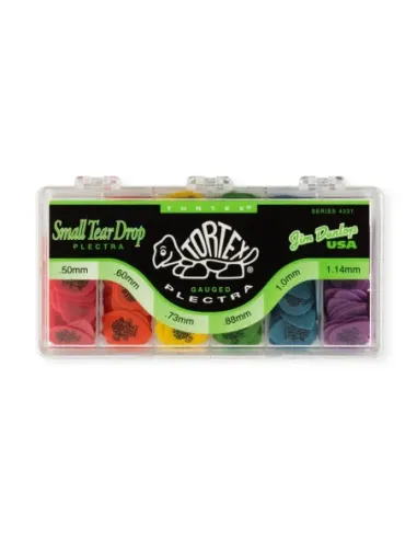 Caja 216 Púas Dunlop 4231 Tortex Small Teardrop