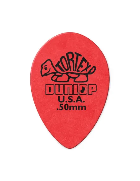 Bolsa 36 Púas Dunlop 423R-050 Tortex Small Teardrop 0.50mm