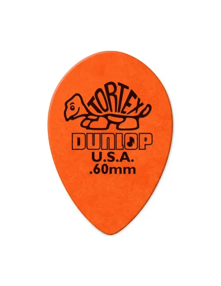 Bolsa 36 Púas Dunlop 423R-060 Tortex Small Teardrop 0.60mm