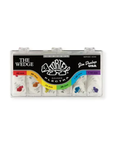 Caja 216 Púas Dunlop 4240 Tortex Wedge