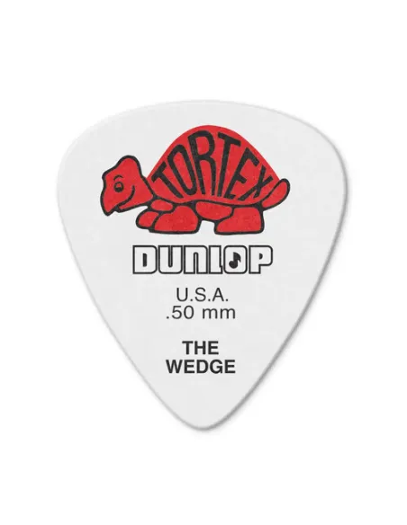 Bolsa 72 Púas Dunlop 424R-050 Tortex Wedge 0.50mm