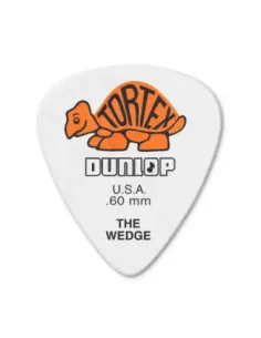 Bolsa 72 Púas Dunlop 424R-060 Tortex Wedge 0.60mm