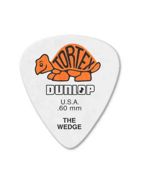 Bolsa 72 Púas Dunlop 424R-060 Tortex Wedge 0.60mm
