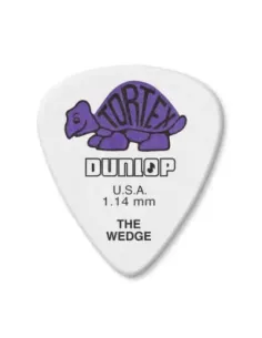 Bolsa 72 Púas Dunlop 424R-114 Tortex Wedge 1.14mm