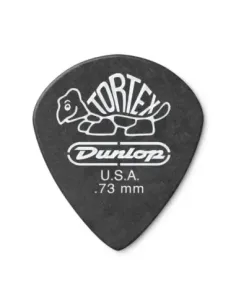 Bolsa 72 Púas Dunlop 482R-073 Tortex Pitch Black Jazz 0.73mm