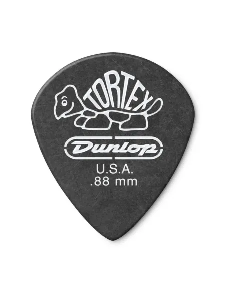 Bolsa 72 Púas Dunlop 482R-088 Tortex Pitch Black Jazz 0.88mm