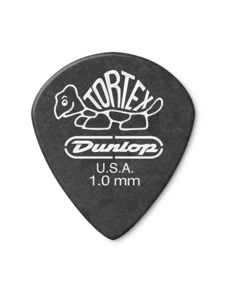Bolsa 72 Púas Dunlop 482R-100 Tortex Pitch Black Jazz 1.00mm