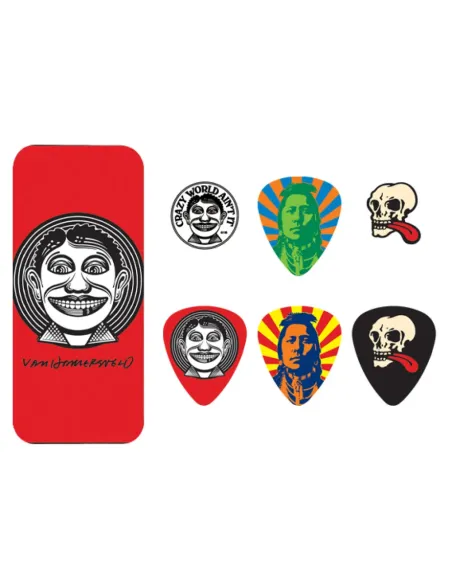 Lata 6 Púas Dunlop JVHPT-01M Hamersveld Jonny Face