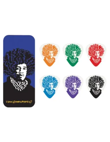 Lata 6 Púas Dunlop JHPT-03M Hamersveld Jimi Hendrix