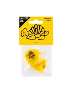 Bolsa 12 Púas Dunlop 498P-073 Tortex Jazz III Xl 0.73mm Pickers