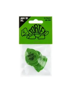 Bolsa 12 Púas Dunlop 498P-088 Tortex Jazz III Xl 0.88mm Pickers