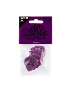 Bolsa 12 Púas Dunlop 498P-114 Tortex Jazz III Xl 1.14mm Pickers
