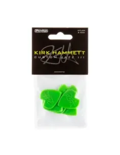 Bolsa 6 Púas Dunlop 47PKH-3N Jazz III Kirk Hammett