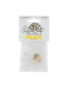 Bolsa 12 Púas Dunlop 428P-073 Tortex Flex Standard 0.73mm Pickers