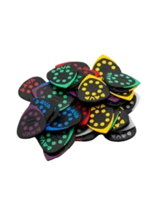 Bolsa 36 Púas Dava 6036 Control Grip Tips Delrin 2