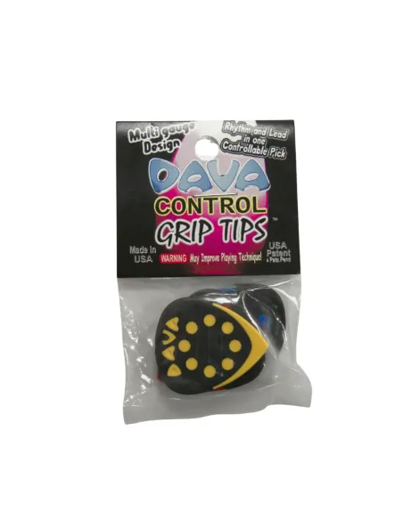 Bolsa 6 Púas Dava 6024 Control Grip Tips Combo