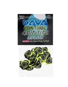 Bolsa 36 Púas Dava 6936 Control Grip Tips Nylon