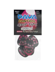 Bolsa 6 Púas Dava 6624 Control Grip Tips Gels