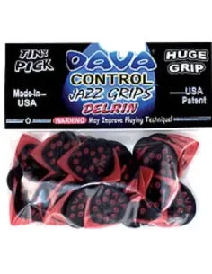 Bolsa 36 Púas Dava 9036 Control Jazz Grips Delrin