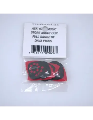 Bolsa 6 Púas Dava 9024 Control Jazz Grips Delrin