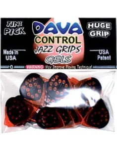 Bolsa 36 Púas Dava 9236 Control Jazz Grips Gels