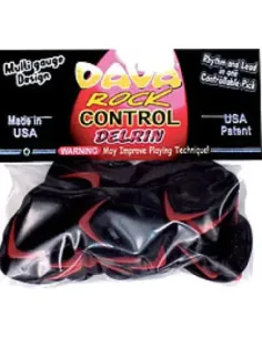 Bolsa 36 Púas Dava 1336 Rock Control Delrin