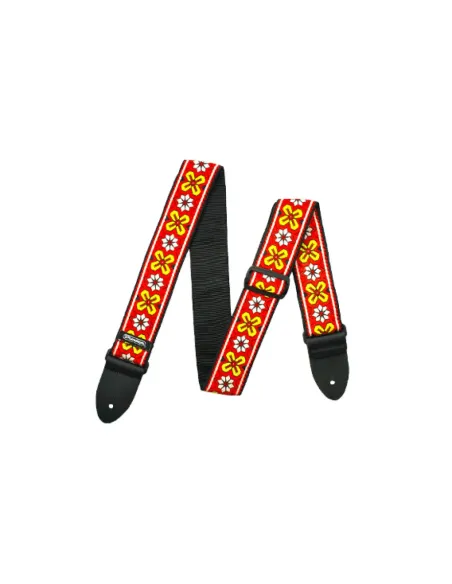 Correa Dunlop Jacquard D67-03RD Avalon Roja