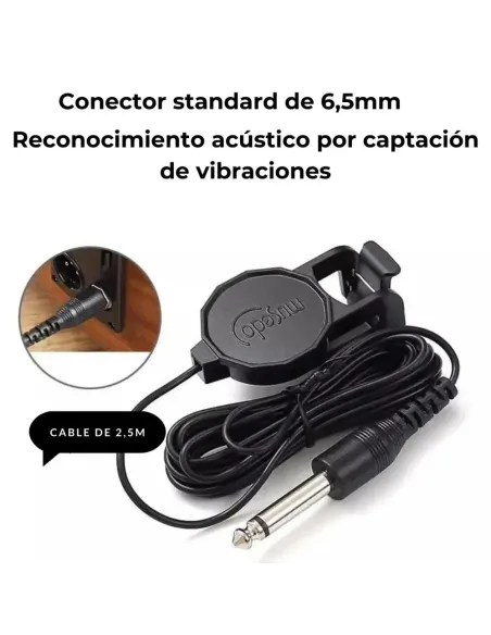 Pastilla Guitarra Musedo CP-60G Negra