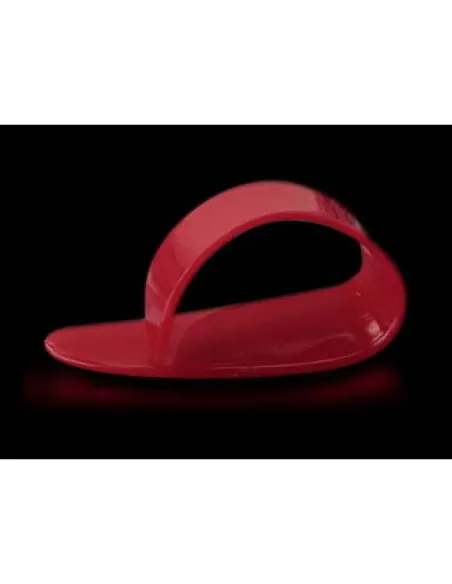 Bolsa 12 Púas Dunlop 9051-R Dedal Delrin Red Medium