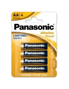 Blister 4 Pilas Panasonic 1,5 V. LR6/AA