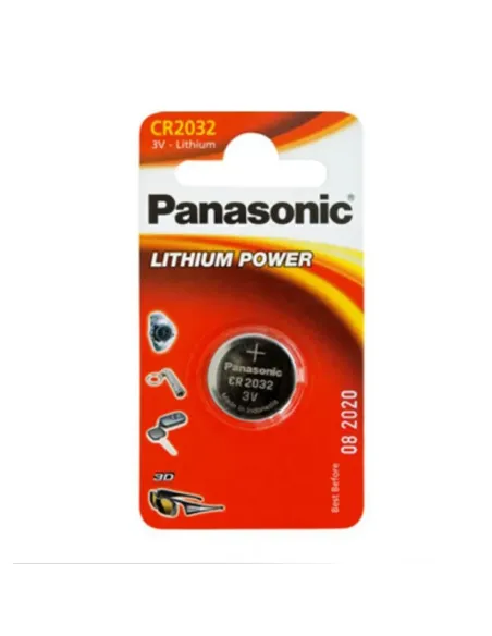 Blister 1 Pila Botón Panasonic 3V. CR2032