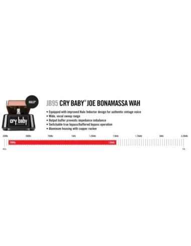 Pedal Dunlop Crybaby JB-95 Joe Bonamassa Wah