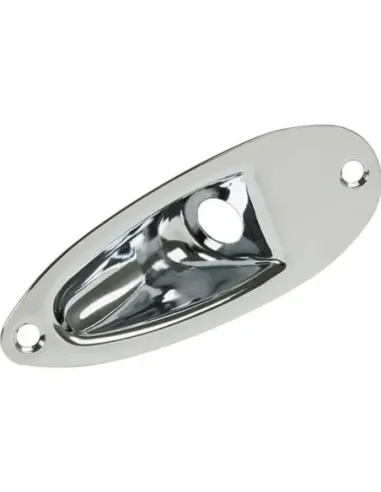 Placa Entrada Jack Gotoh Cromada JCS-1-C