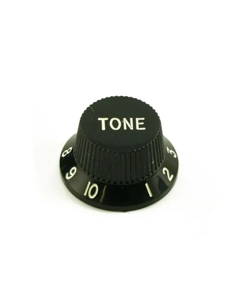 Botón Gotoh Stratocaster KB-240T-B Tono Negro