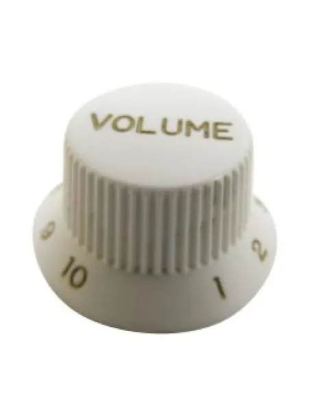 Botón Gotoh Stratocaster KW-240V-W Volumen Blanco