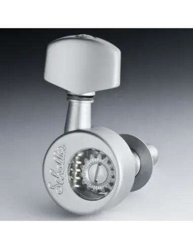 Clavijero Eléctrica Schaller Da Vinci Cromo Satinado 6L 10100320