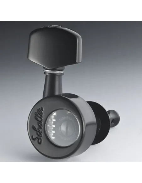 Clavijero Eléctrica Schaller Da Vinci Negro 3L/3R 10100423