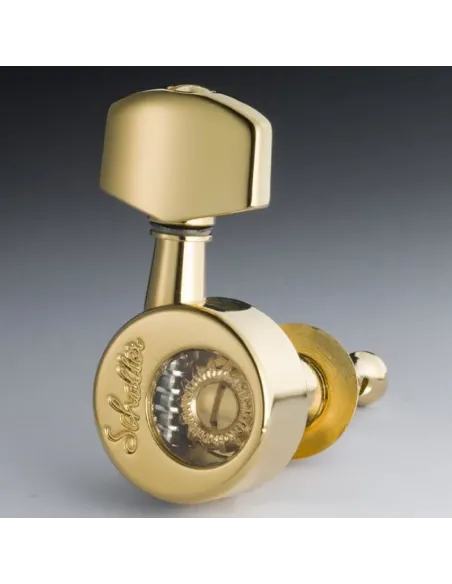 Clavijero Eléctrica Schaller Da Vinci Dorado 6L 10100520