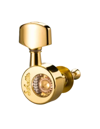 Clavijero Eléctrica Schaller Da Vinci Dorado 6L 10100520