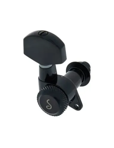 Clavijero Eléctrica Schaller M6-135 Locking Negro 6L 10020420