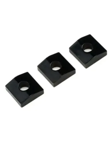 Recambios Floyd Rose Schaller Set 3 Chapas Bloq. Negro 20720400