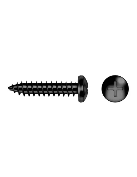 Tornillo Corona Clavijero Negro