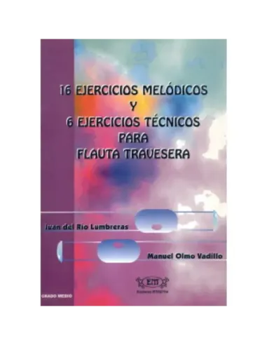 Método Ejercicios melódicos Flauta Travesera