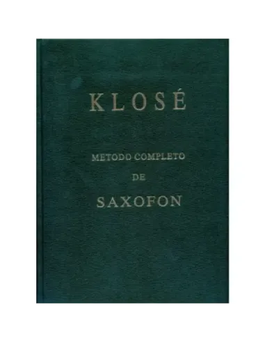 Método Saxofon Klose