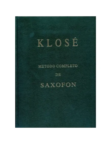 Método Saxofon Klose