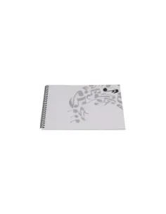 Bloc 1/4 Música 2106 5 Líneas Apaisado